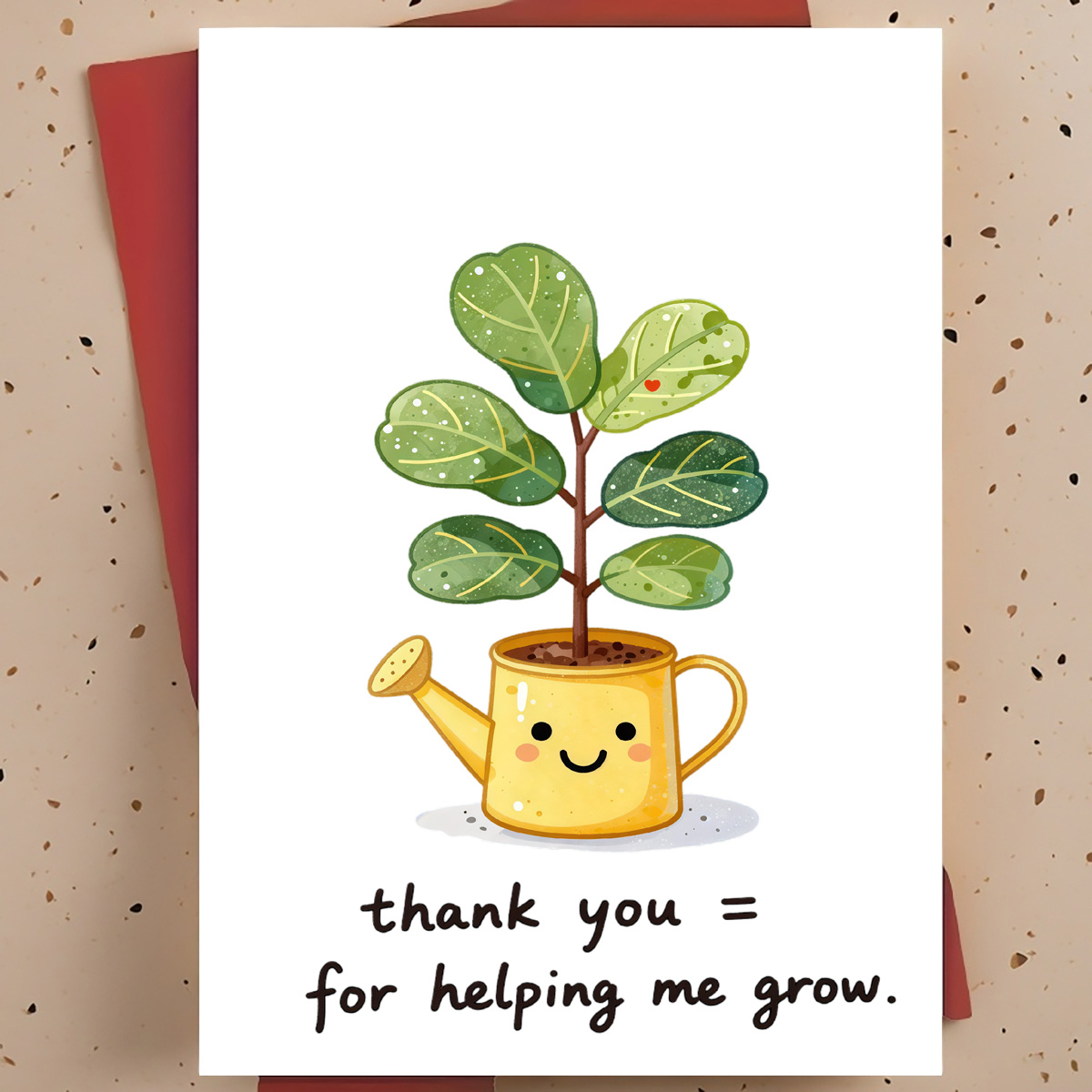Plant Parental - 1 Kartu Ucapan Terima Kasih yang