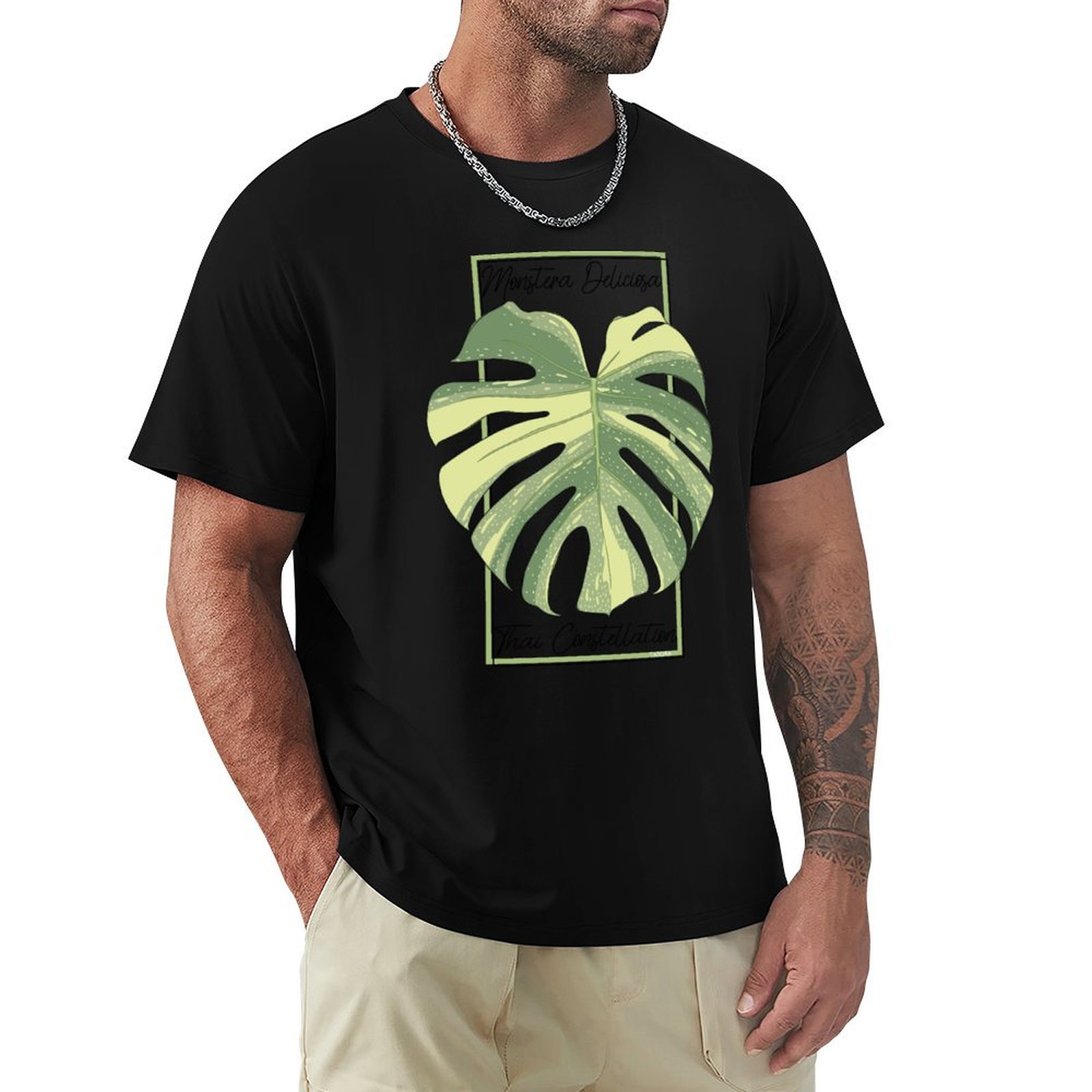 Monstera Thai Constellation - Kaos Monstera Thai Constellation Botanical Stamp
