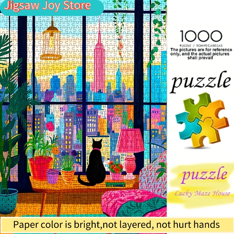 Puzzle Kertas DIY, Pemandangan - Plant Parental ulasan dan harga