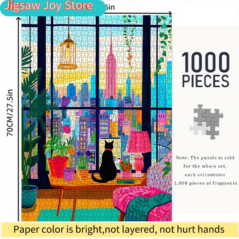 Puzzle Kertas DIY, Pemandangan - Plant Parental ulasan dan harga