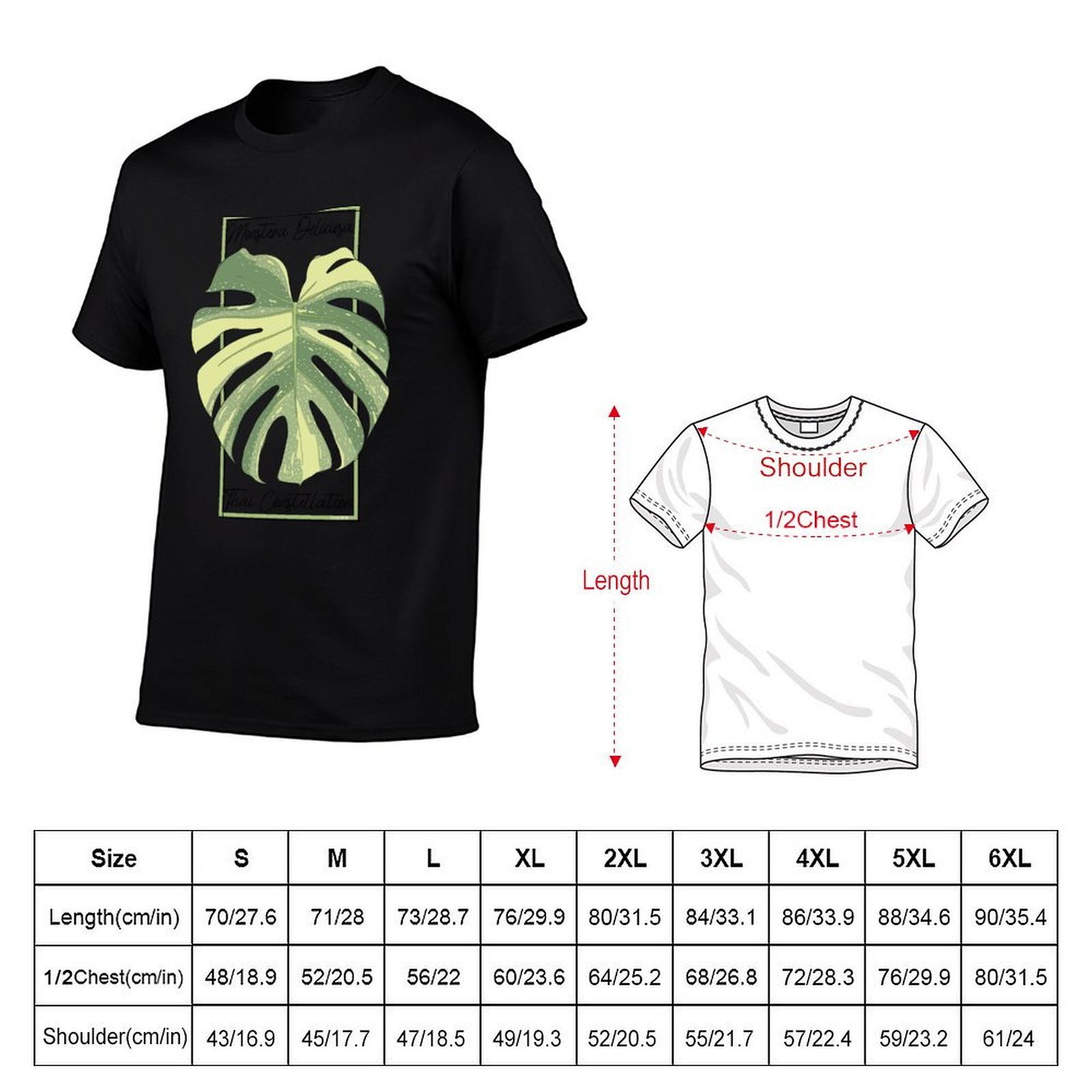Kaos Monstera Thai Constellati - Monstera Thai Constellation ulasan dan harga