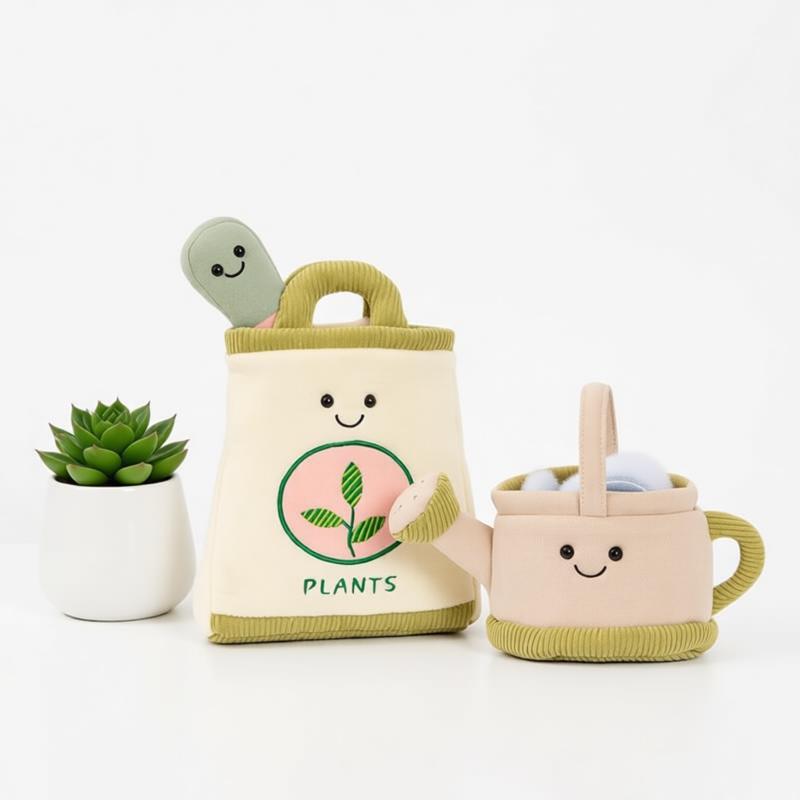 Boneka Plush Taman Berbentuk T - Plant Parental ulasan dan harga