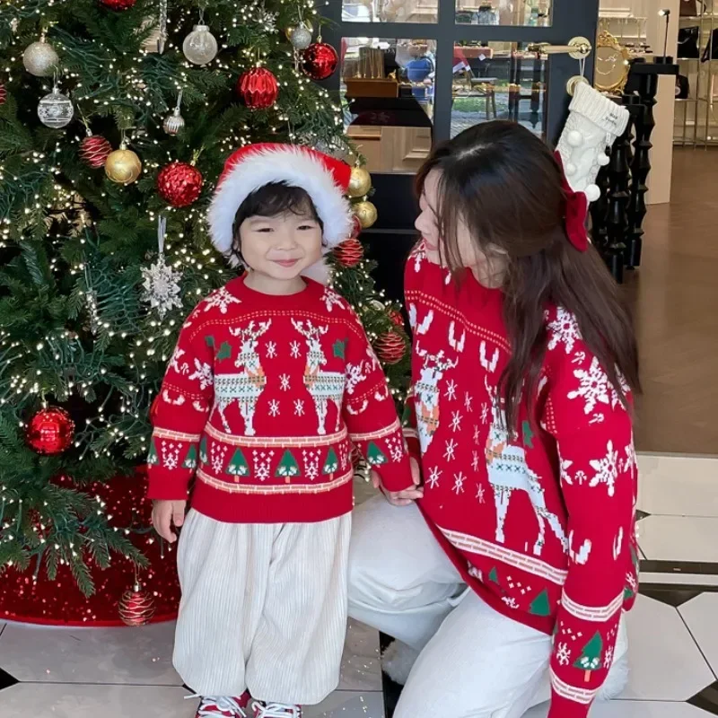 Sweter Pohon Rusa Natal Cocok  - Plant Parental ulasan dan harga