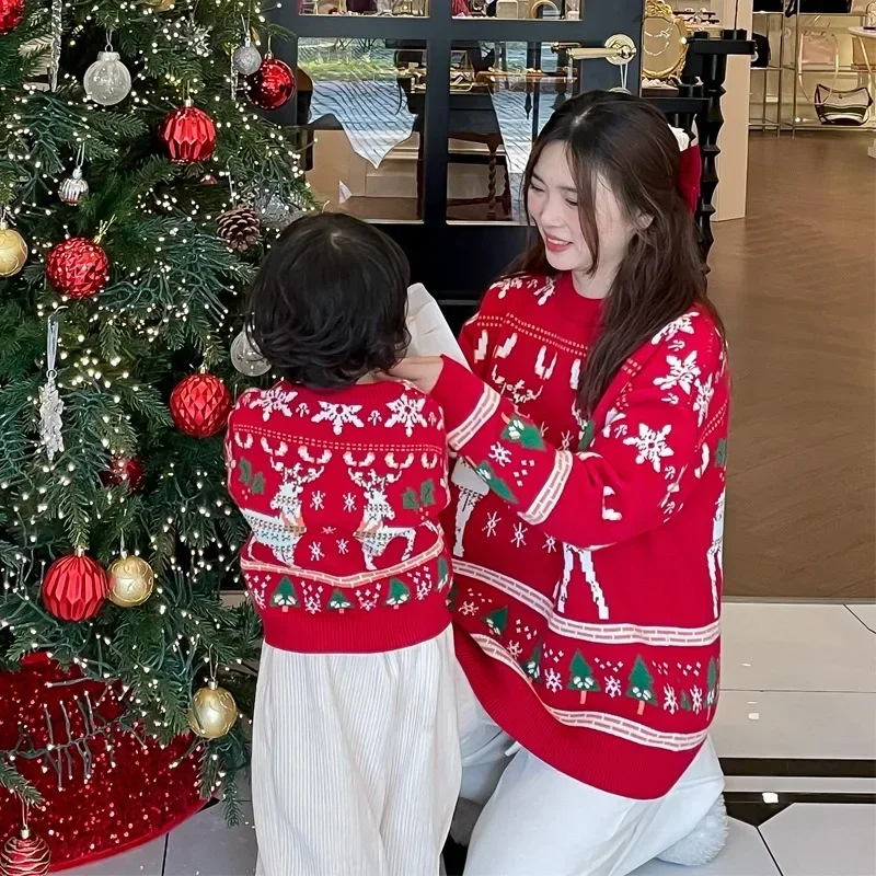 Sweter Pohon Rusa Natal Cocok  - Plant Parental ulasan dan harga