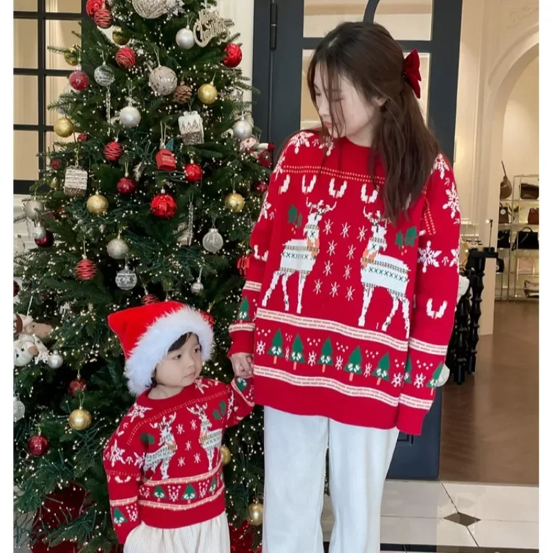 Sweter Pohon Rusa Natal Cocok  - Plant Parental ulasan dan harga
