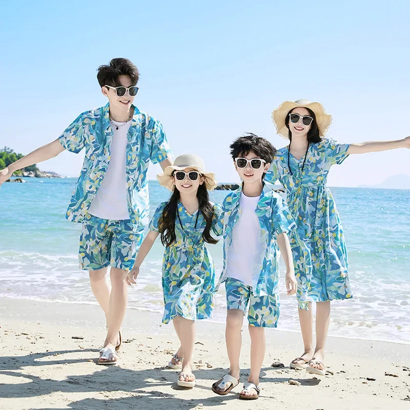 Setelan Baju Ayah Anak Pakaian - Plant Parental ulasan dan harga