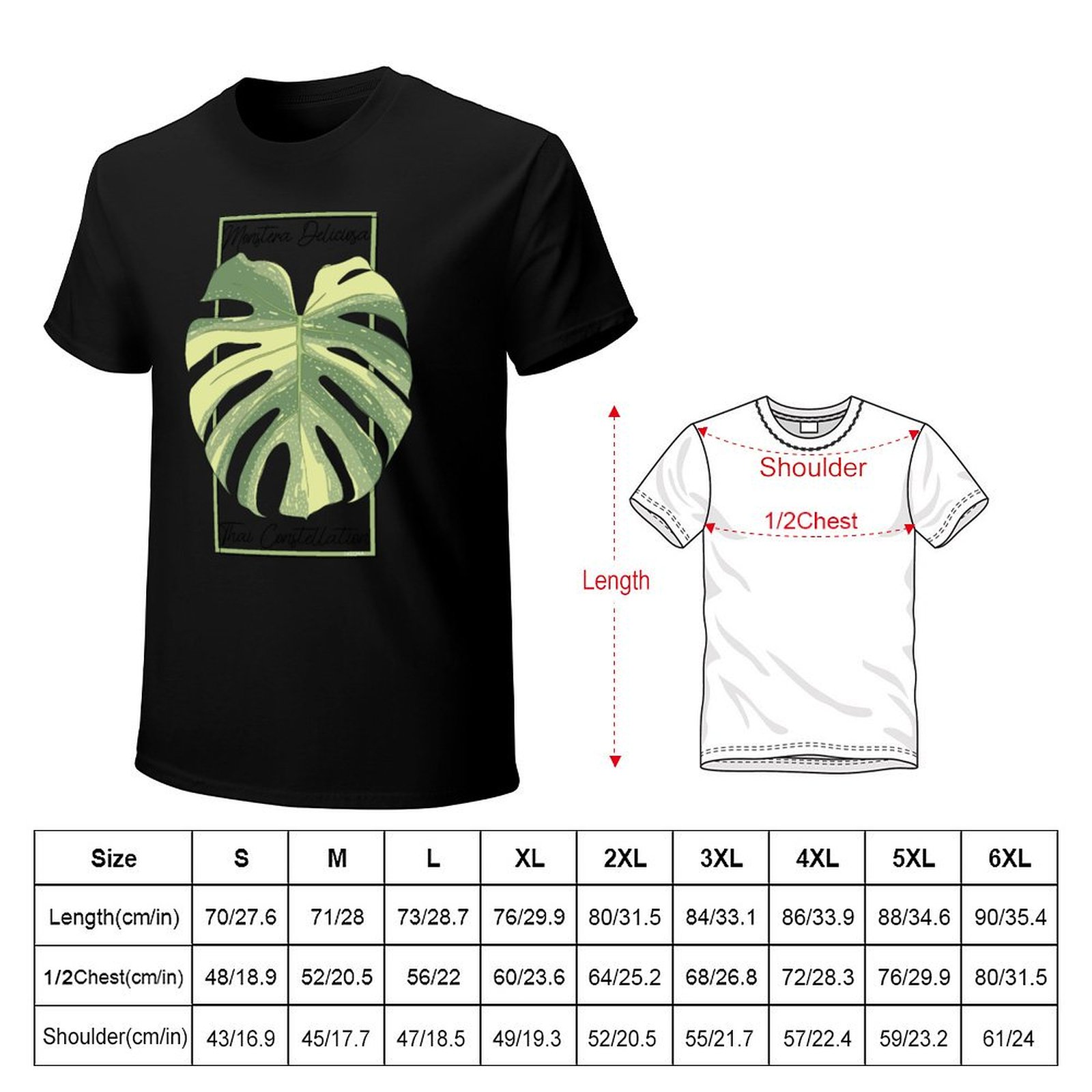 Kaos Monstera Thai Constellati - Monstera Thai Constellation ulasan dan harga